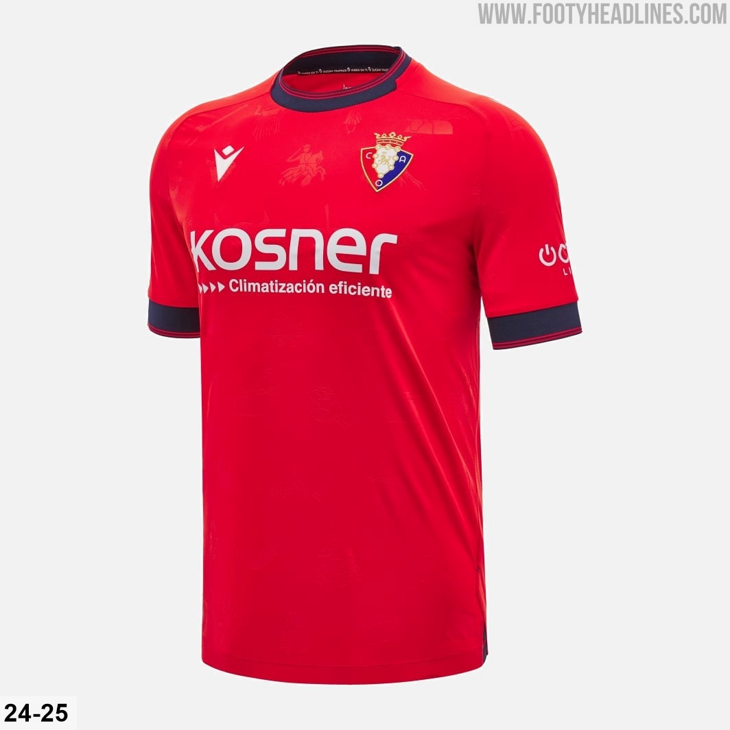 Jersey CA Osasuna: Desain dan Sejarah Klub Sepak Bola Spanyol